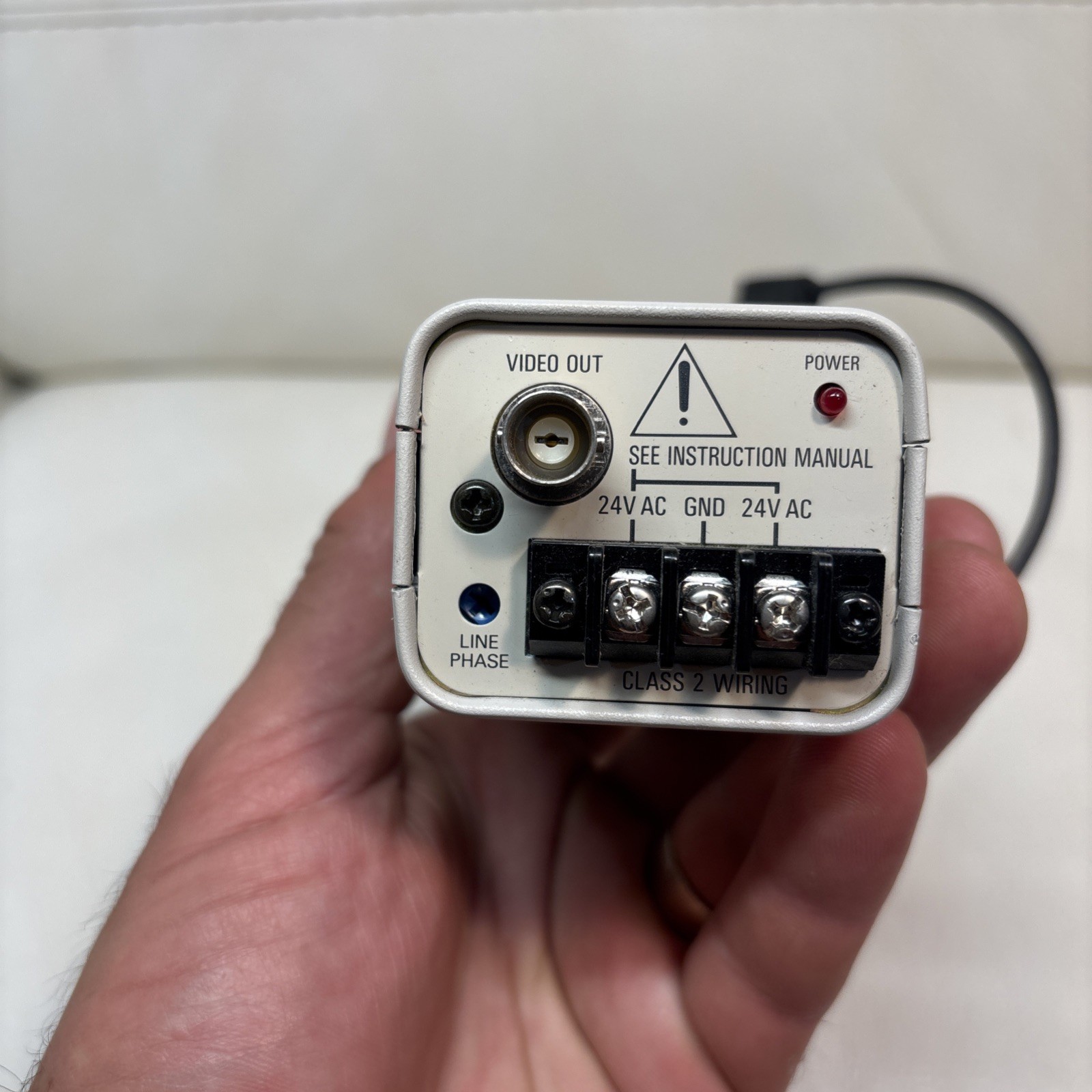 Sanyo Color VCC-3974 CCD Security Camera - WITH LENSE - UNTESTED