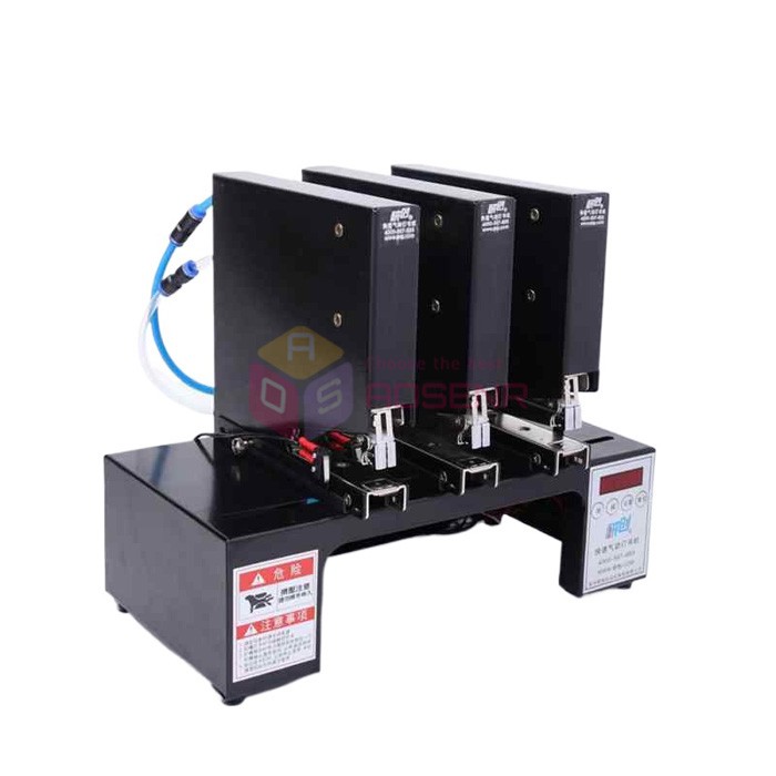 110V Three-head Pneumatic Stapler Binding Machine Automatic Electric Stapler