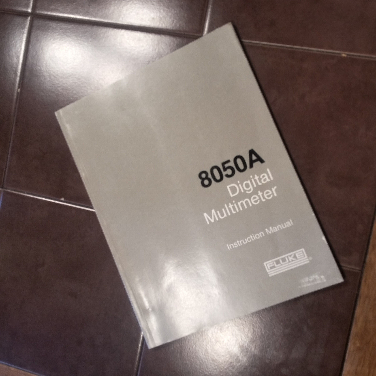 HP 8050A Multimeter Instruction Manual