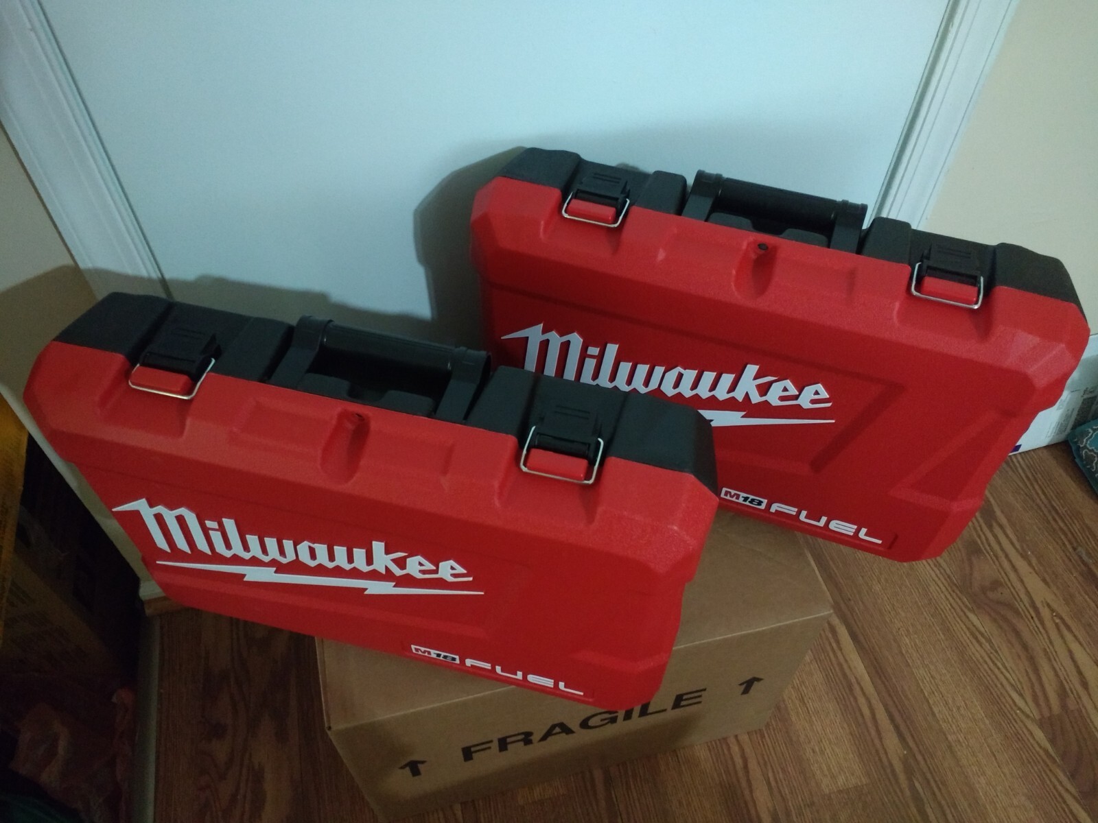 2 x Milwaukee Empty Case for Milwaukee M18 Fuel 2997-22 Combo Kit (No Tools)