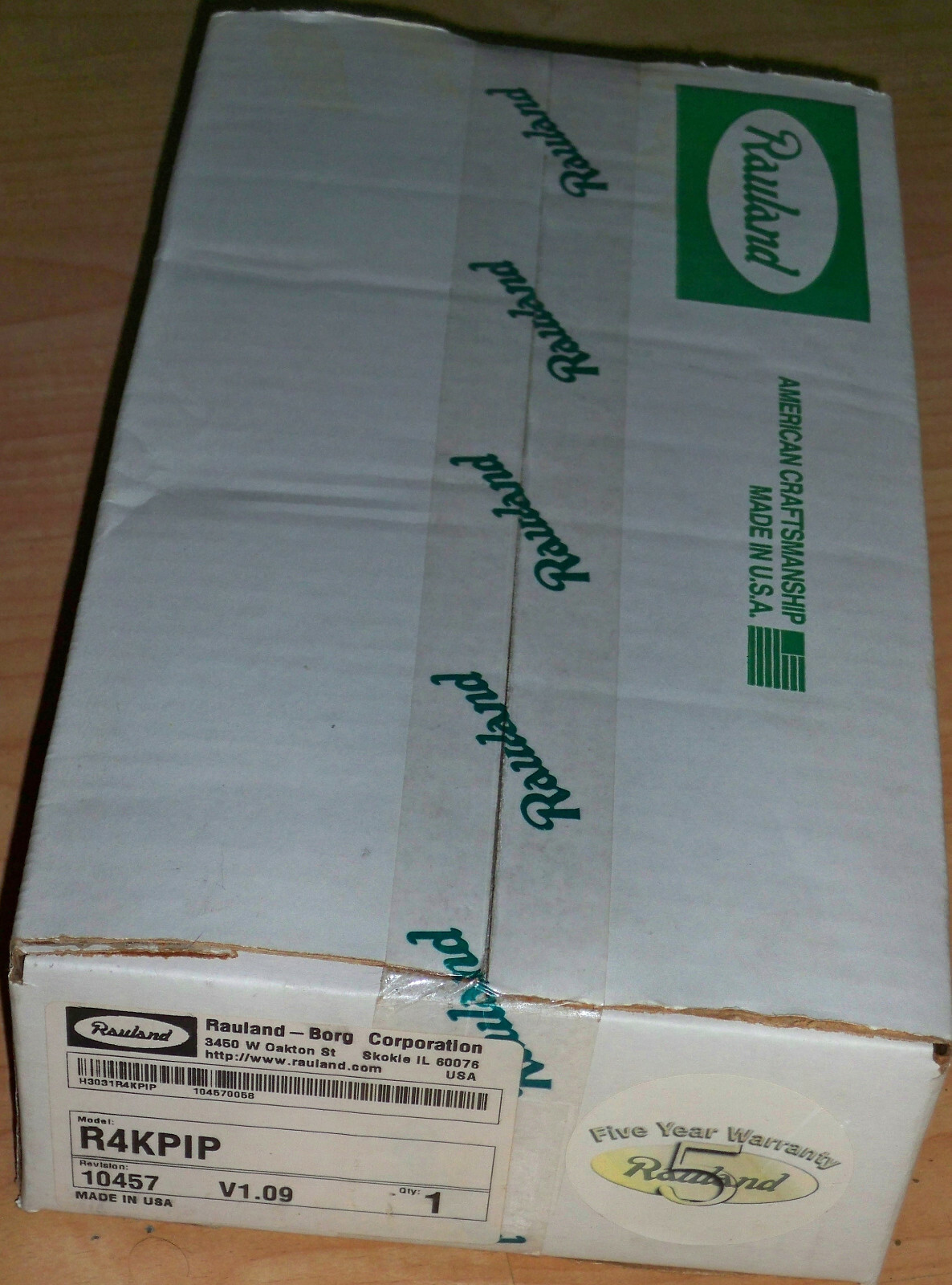 NEW Rauland-Borg Responder 4000 R4KPIP Peripheral Interface Port, open box, OME