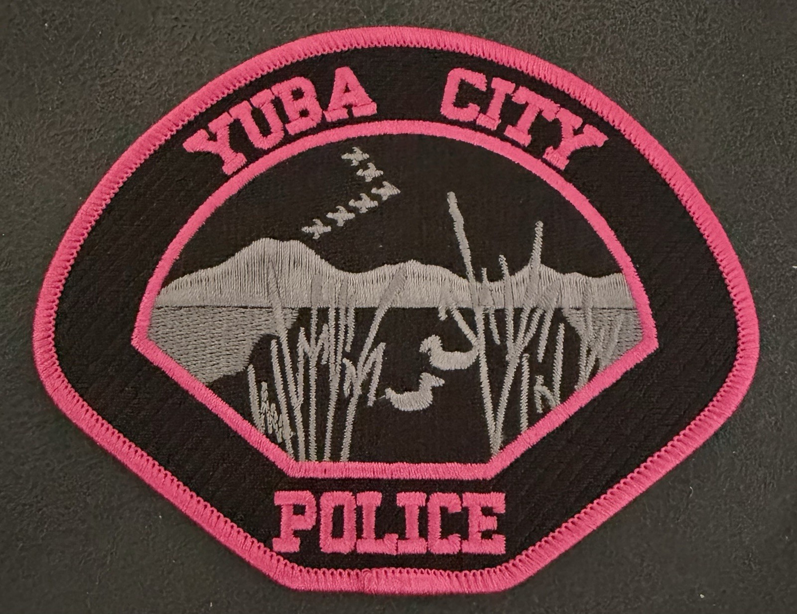 California Pink Patch. Yuba City Police Dept.