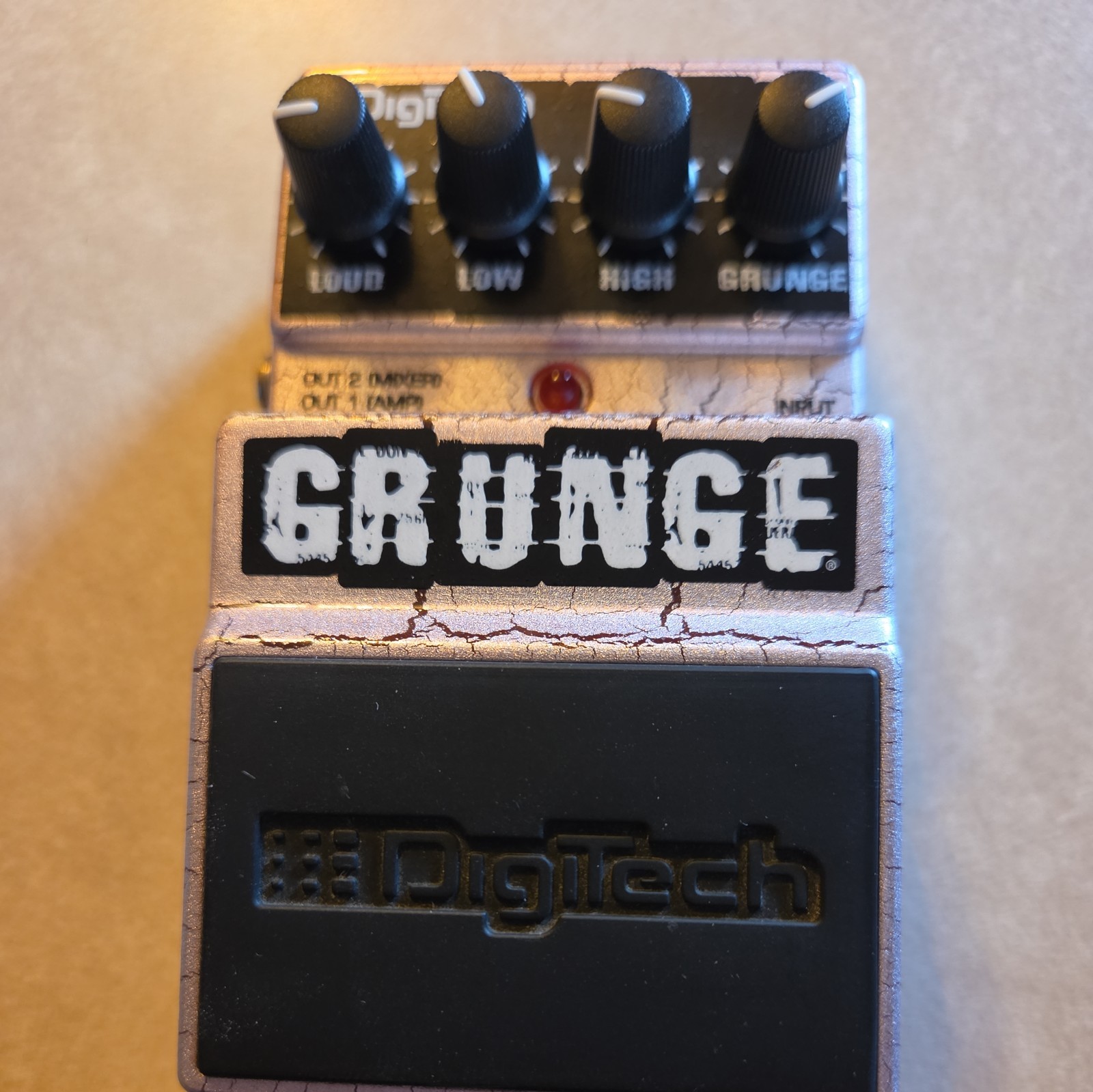 DigiTech Grunge Distortion Pedal, Very Good Condition