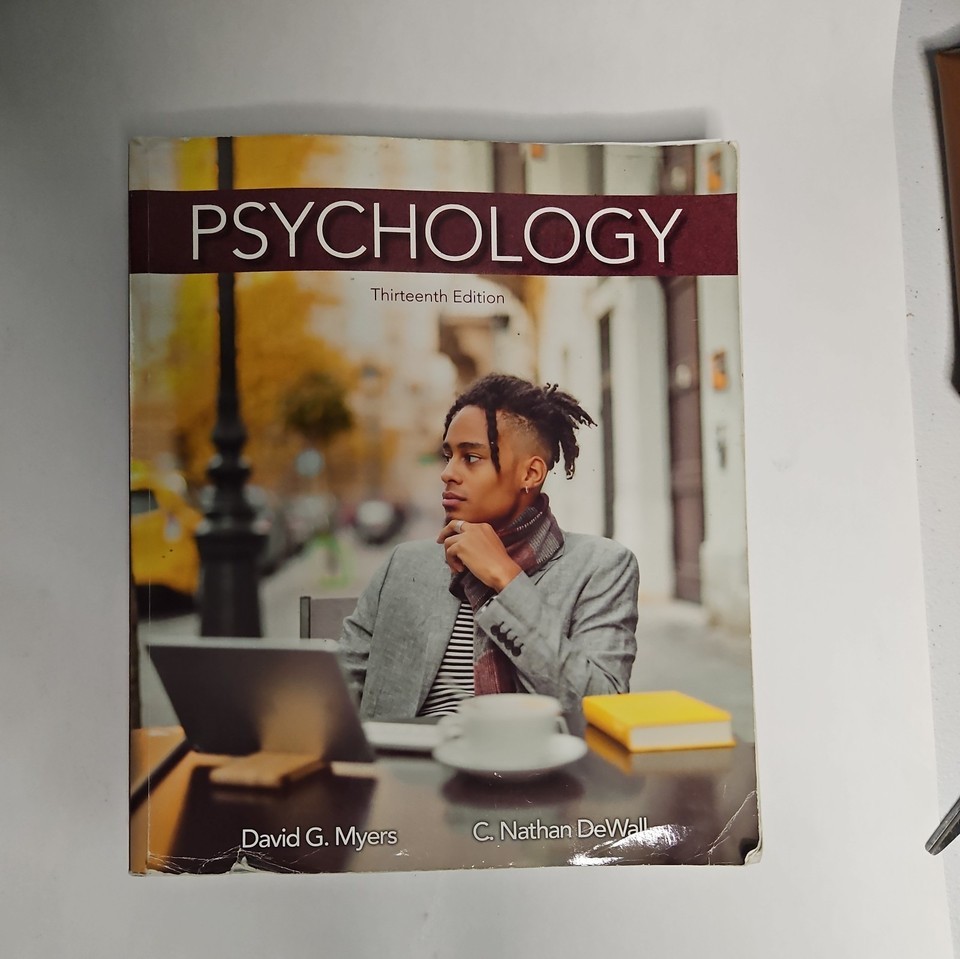 Psychology by David Myers and C. Nathan DeWall (2020, Trade Paperback)