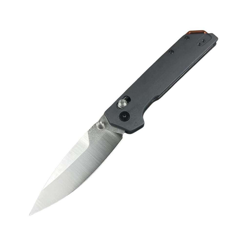 white Blade Pocket Folding Knife D2 Blade Aluminum Alloy Handle Tactical Knives