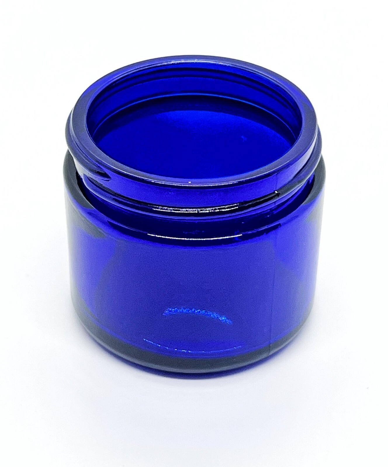 2oz Cobalt Blue Glass Jars - 42 Per Tray - Jars Only!