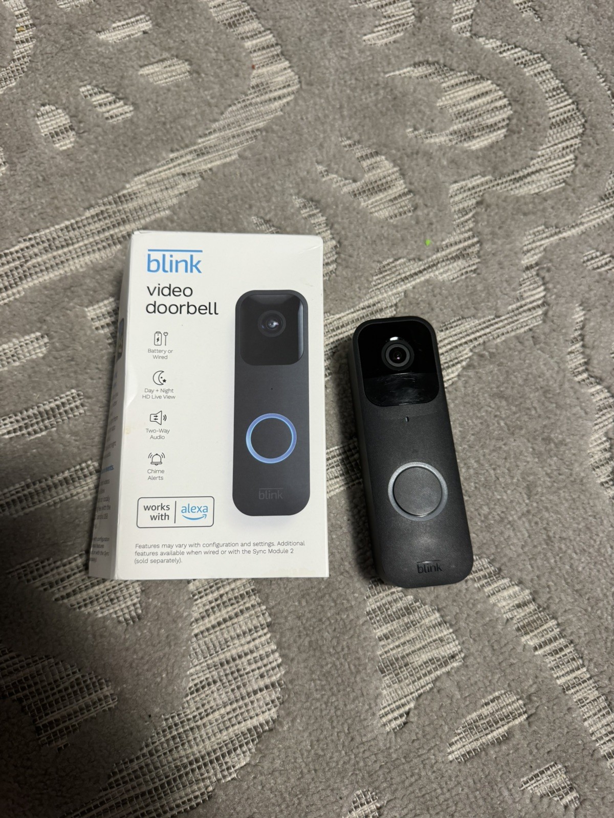 ✅ Blink Video Doorbell Smart Wifi, Two-way Audio, Video, Wired/Battery Operated✅