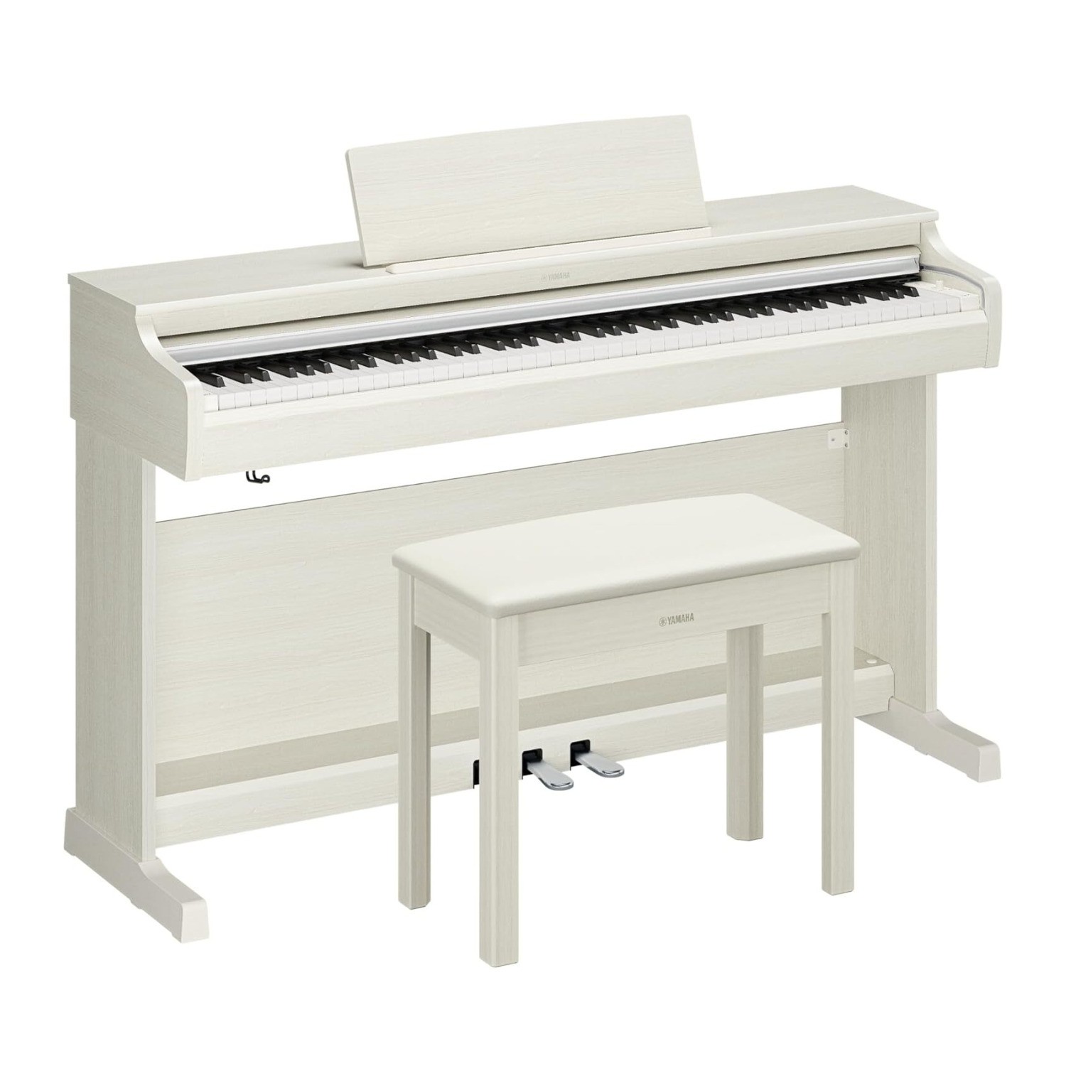 Yamaha Arius YDP-166 Digital Home Piano (White Birch)