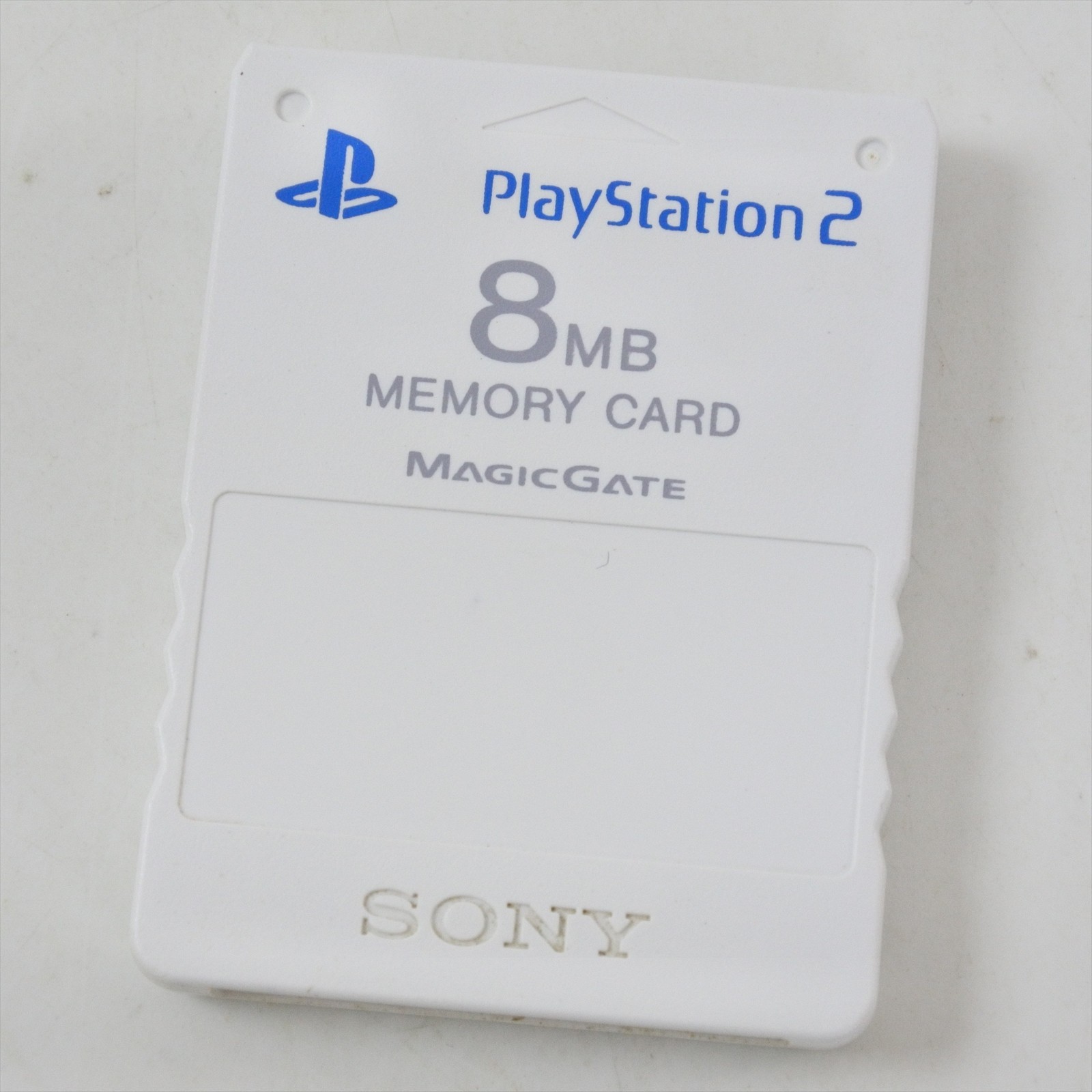 PS2 Memory card 8MB Ceramic White Playstation 2 SCPH-10020 Official Japan 3044