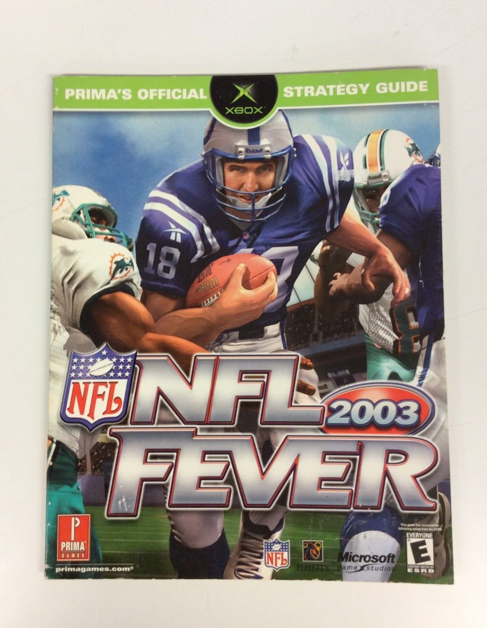 NFL Fever 2003 Prima Official Strategy Guide Microsoft Xbox Peyton Manning