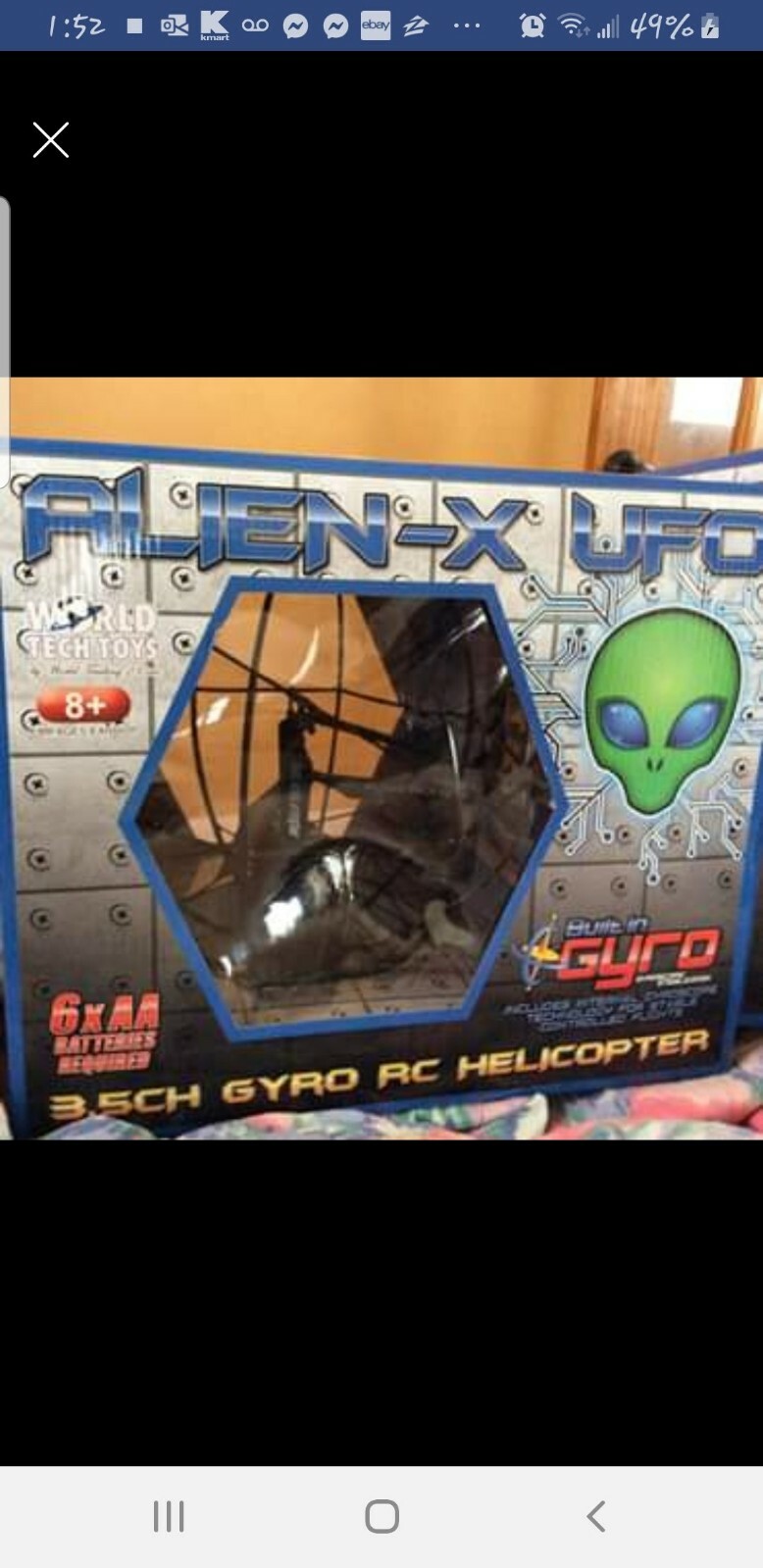 X UFO GYRO AC 3.5CH RTF RC Helicopter  Drone