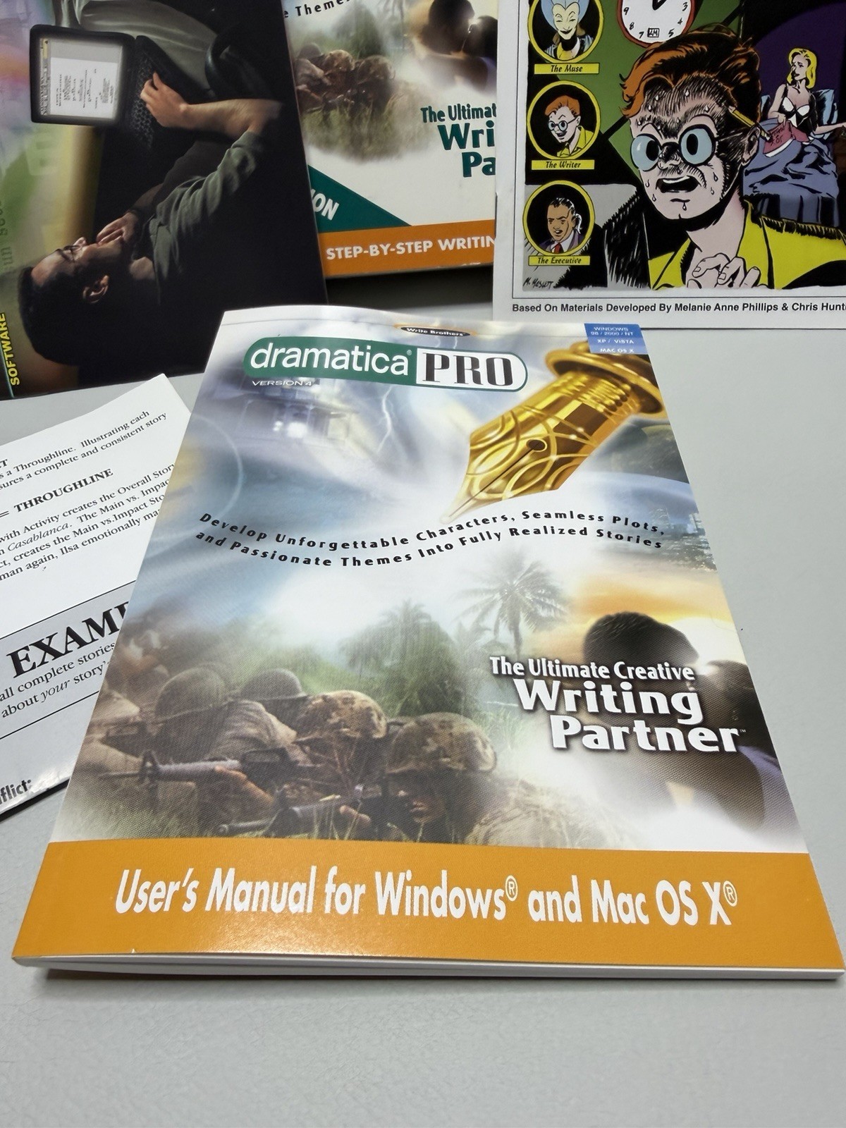 Dramatica Pro Version 4 Academic Creative Writing Software Mac Windows PC Boxed