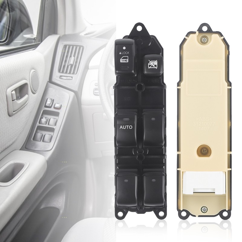 Left Driver Master Power Window Control Switch For Toyota Highlander 2001~2007