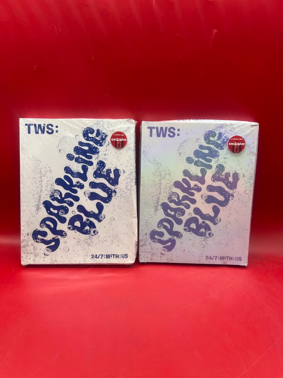 TWS 24/7:With Us Album (Sparkling Blue Version) Brand New