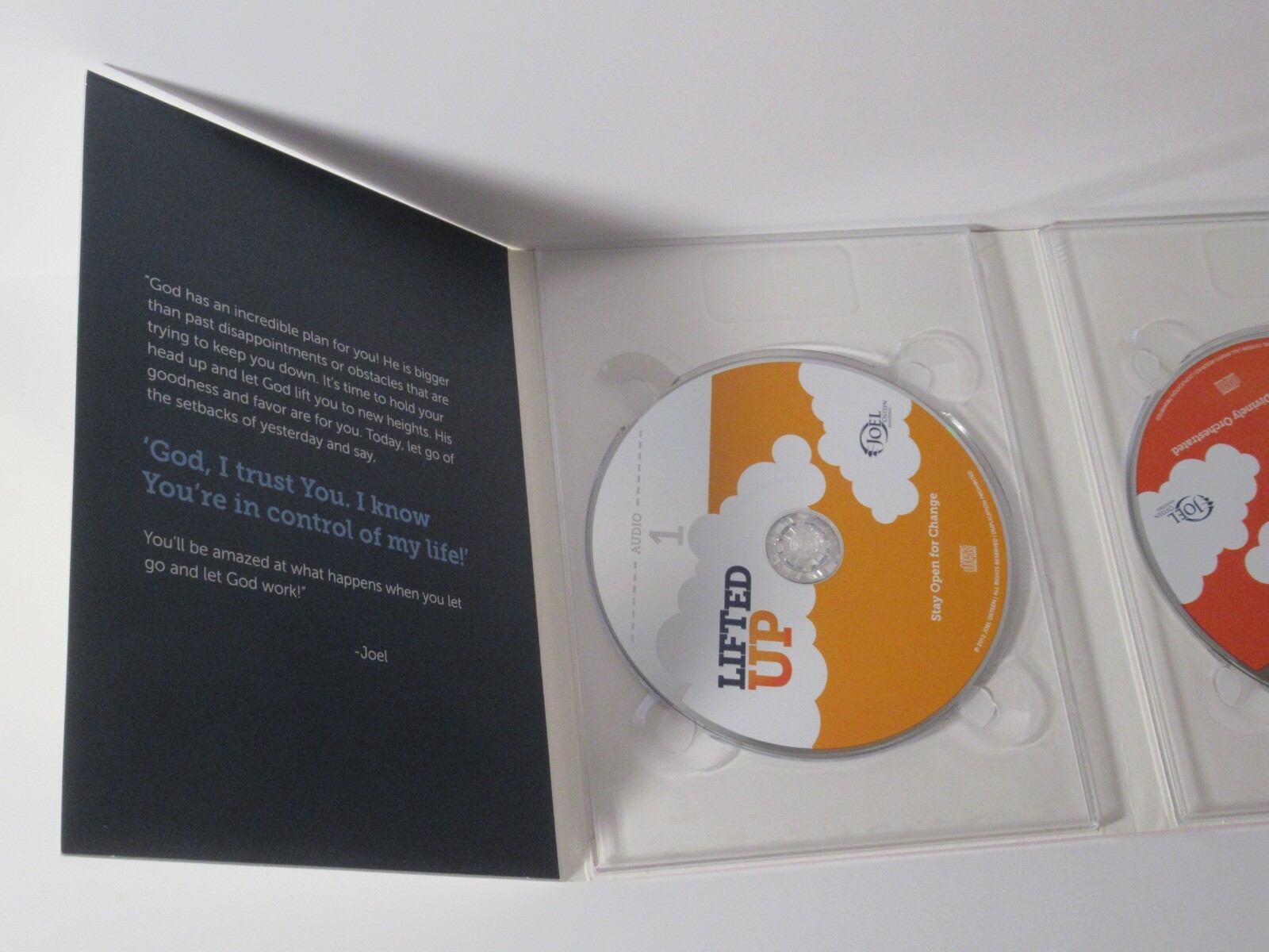 Joel Osteen - Lifted Up - 4 Messages - CD/DVD (3 Disc Set)