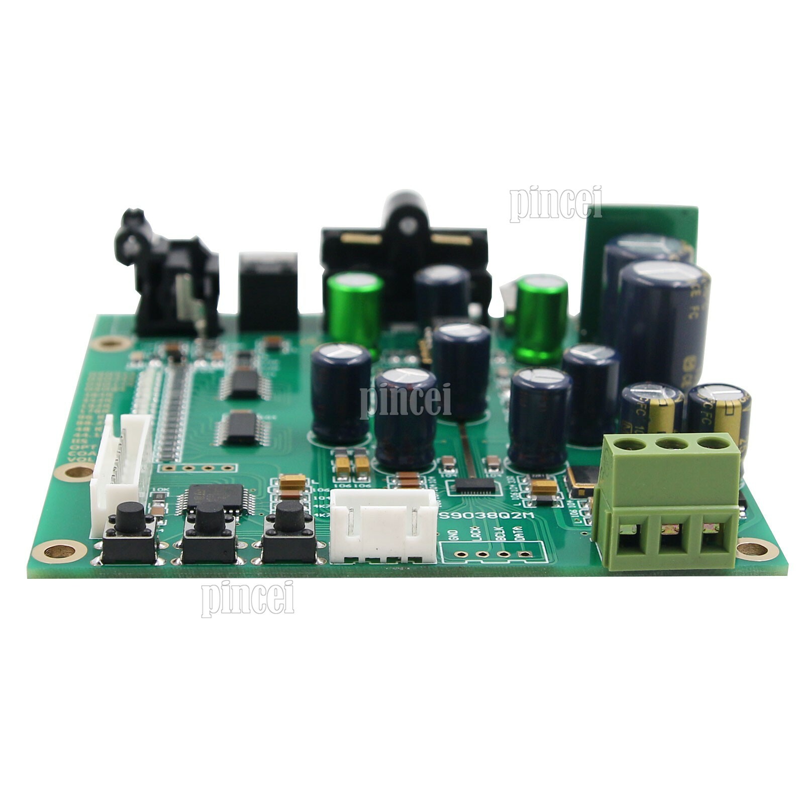 ES9038Q2M DAC Board Decoder Support For IIS DSD Optic Fiber Coaxial Input 384K