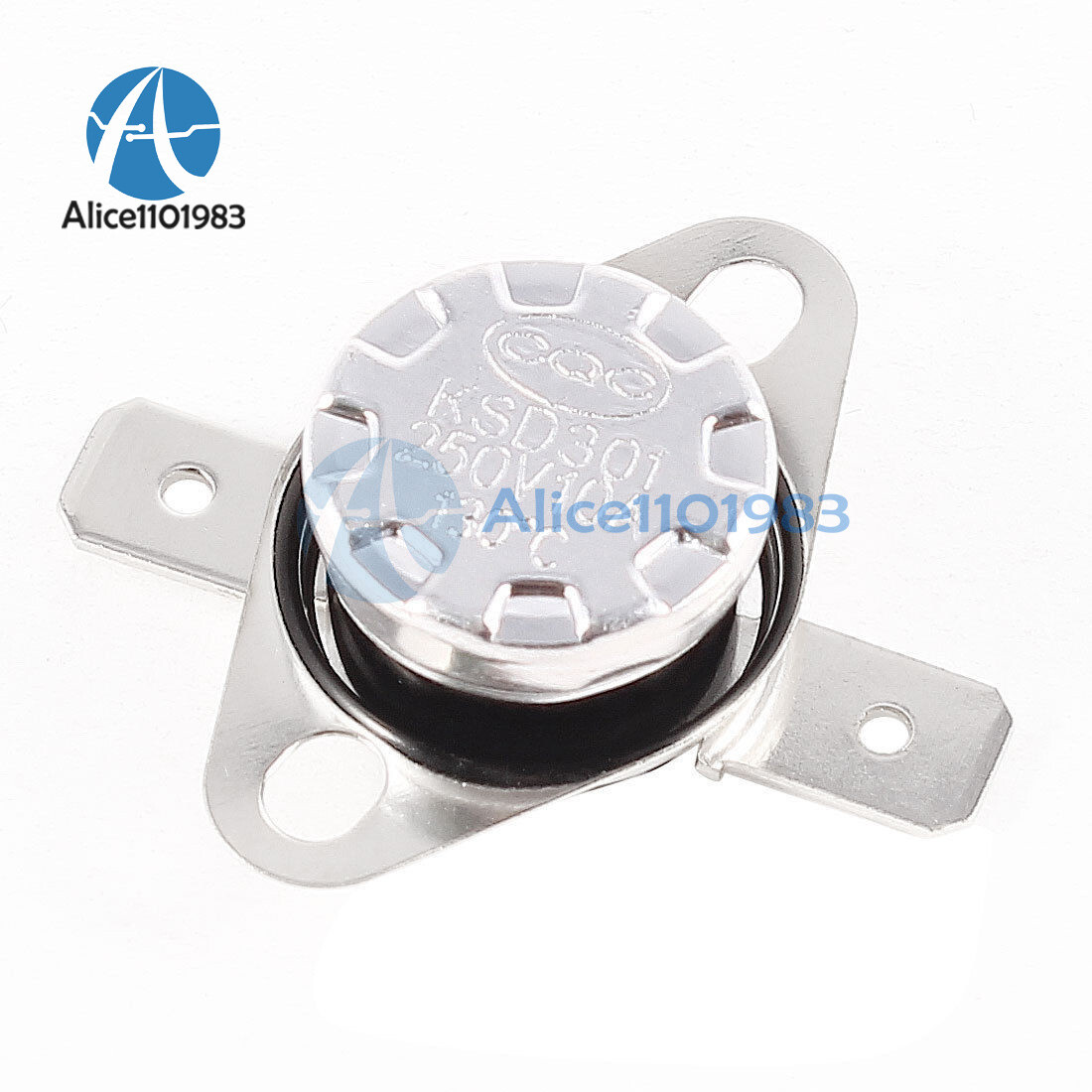 KSD301 85 °C Normal Close NC Temperature Controlled Switch Thermostat 10A 250V
