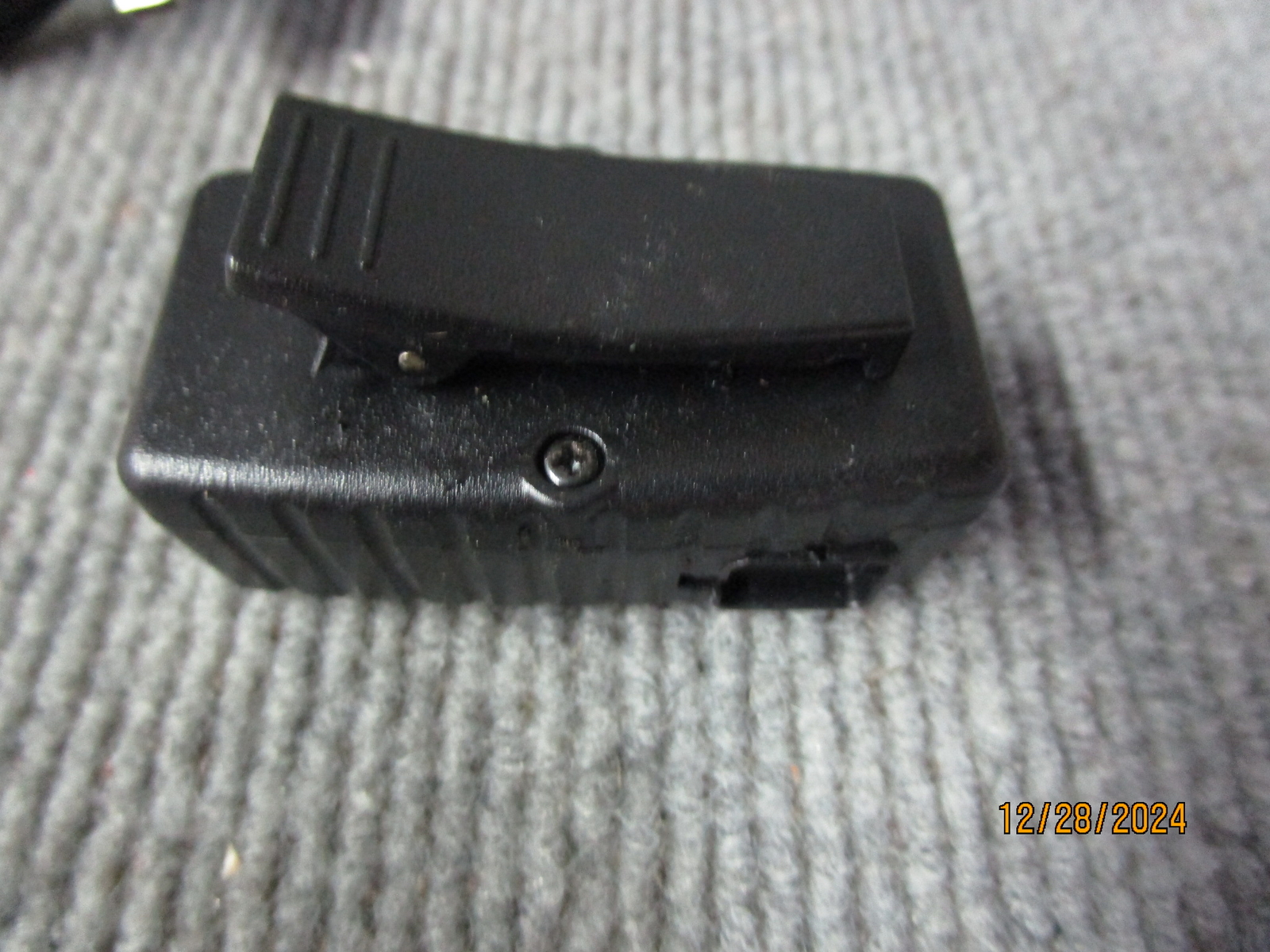 Blue-WI Nighthawk Tactical Bluetooth Mic Needs Battery