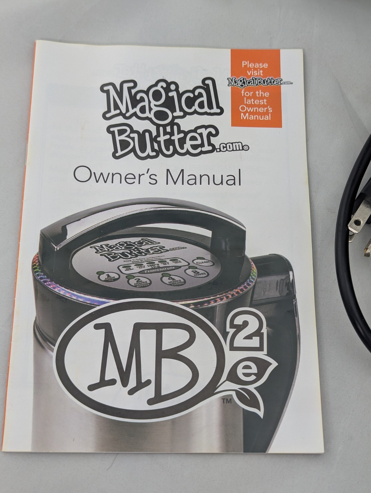 Magical Butter Machine MB2e Botanical Extractor Complete w Box Filter Bag Manual