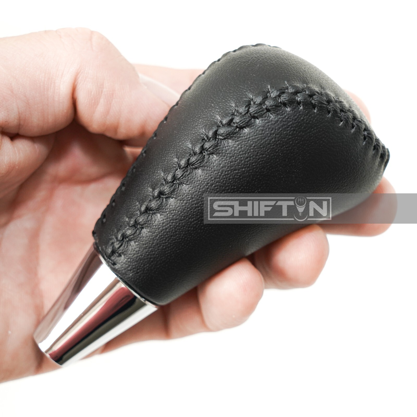 Black Leather Gear Shift Knob for Lexus RX ES GS LS IS Toyota Camry M8x1.25 TBGR