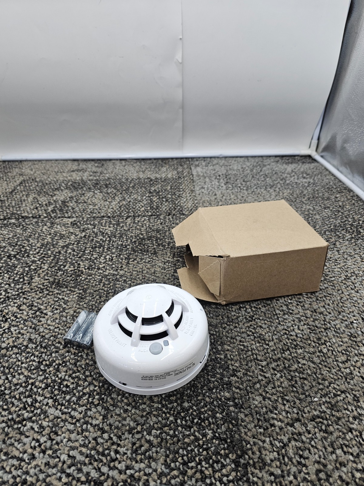 DSC PowerG PG9936 Wireless Smoke and Heat Detector Alarm Sensor White