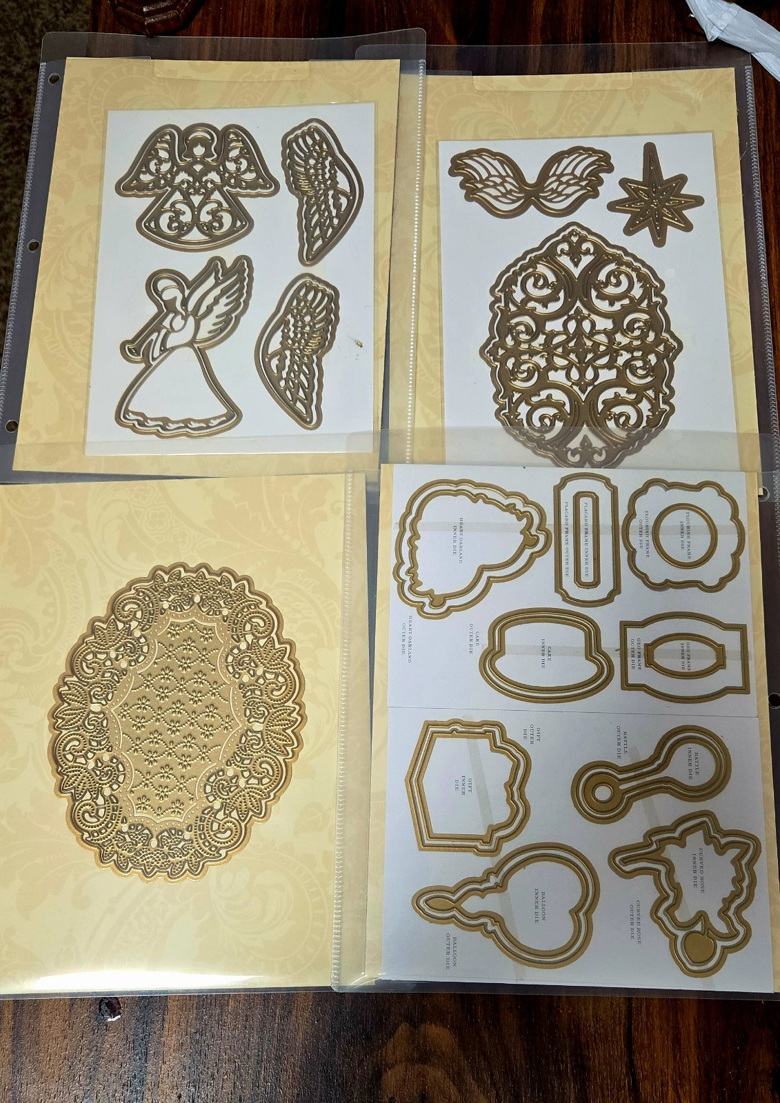 Anna Griffin Stamps And Die Set-LARGE LOT