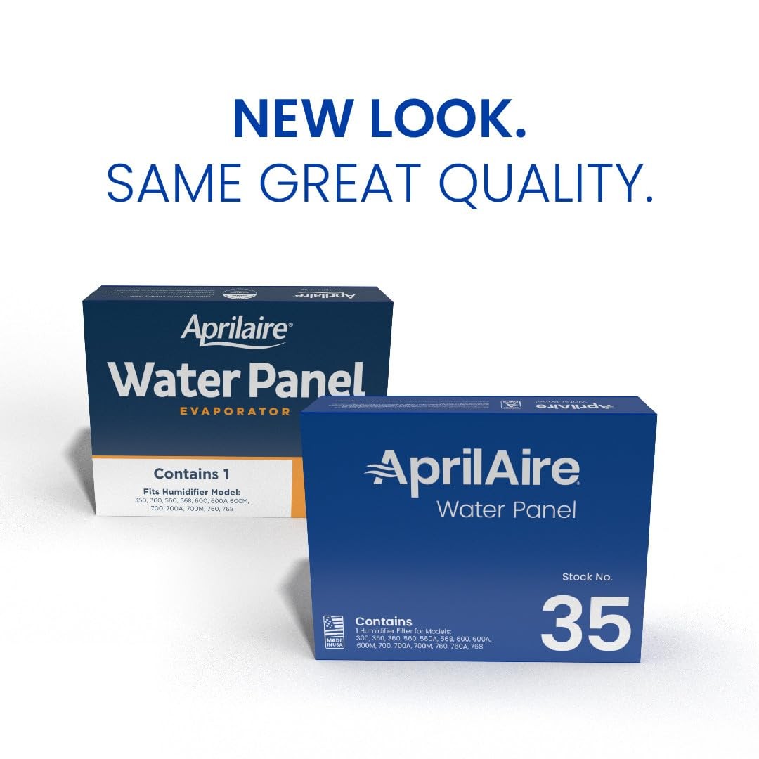 AprilAire 35 Water Panel Humidifier / Filter, White