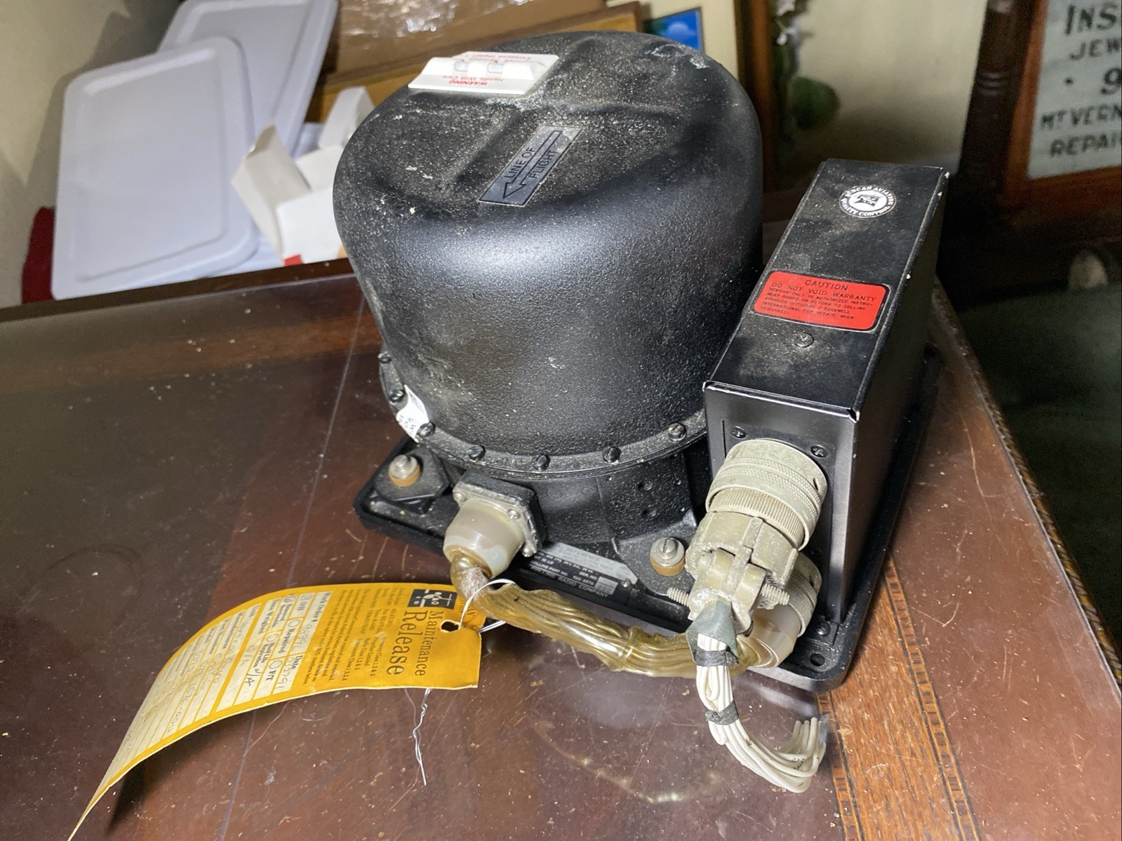 Repaired 522-2576-000 Collins 332D-10 Vertical Reference Gyro