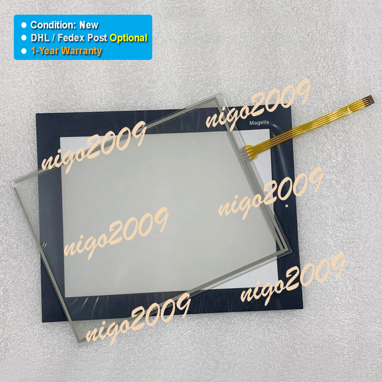 Touch Screen Glass Film Foil Fit for Schneider XBTGT5430 Magelis Advanced Panel