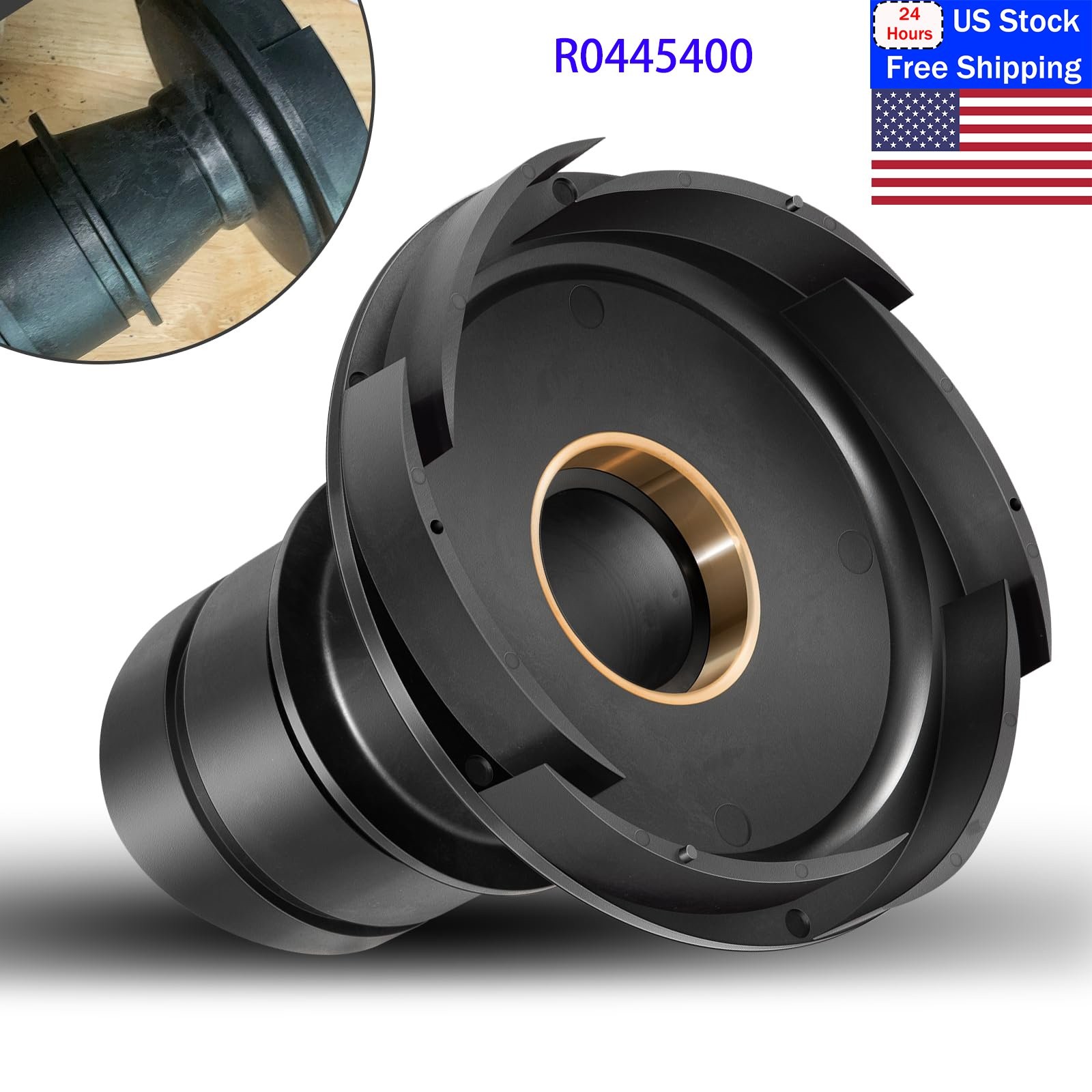R0445400 Diffuser with O-Ring & Hardware for Zodiac Jandy ePump, Stealth, PlusHP