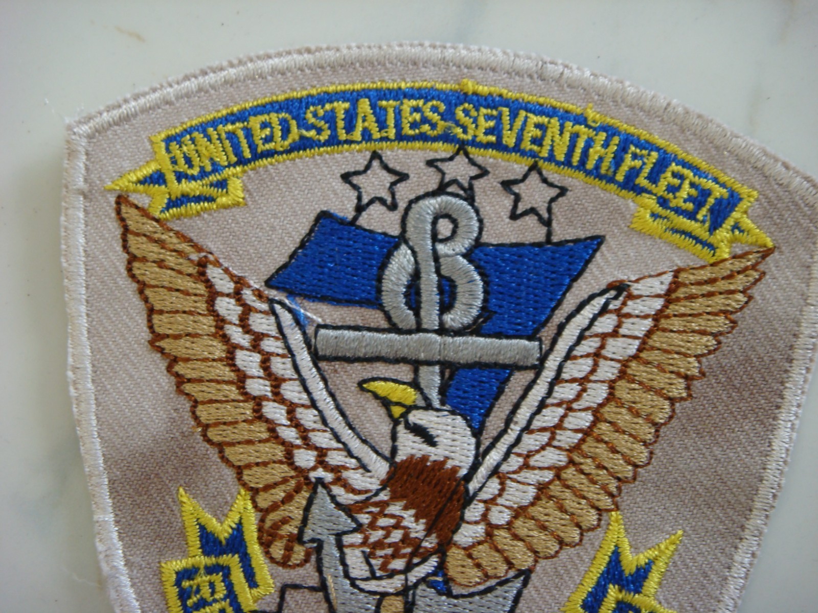 US NAVY SEVEN FLEET "READY POWER FOR PEACE", VIETNAM WAR PATCH