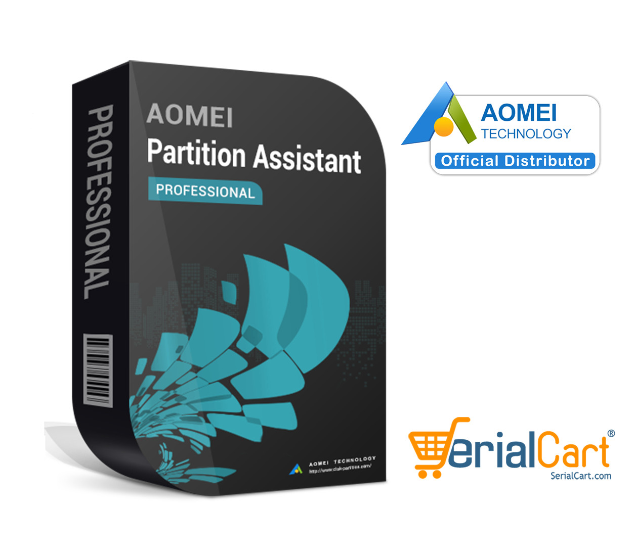 AOMEI Partition Assistant Professional - 1 PC - Lifetime Upgrades