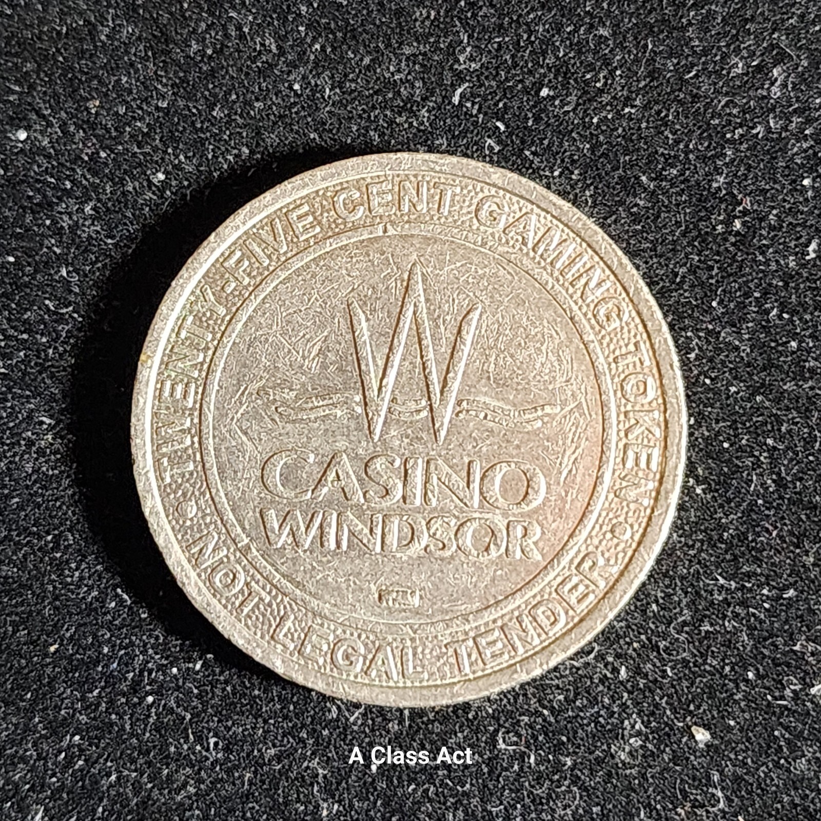 Casino Windsor 25 Cent Gaming Slot Token 24mm. Our T5899
