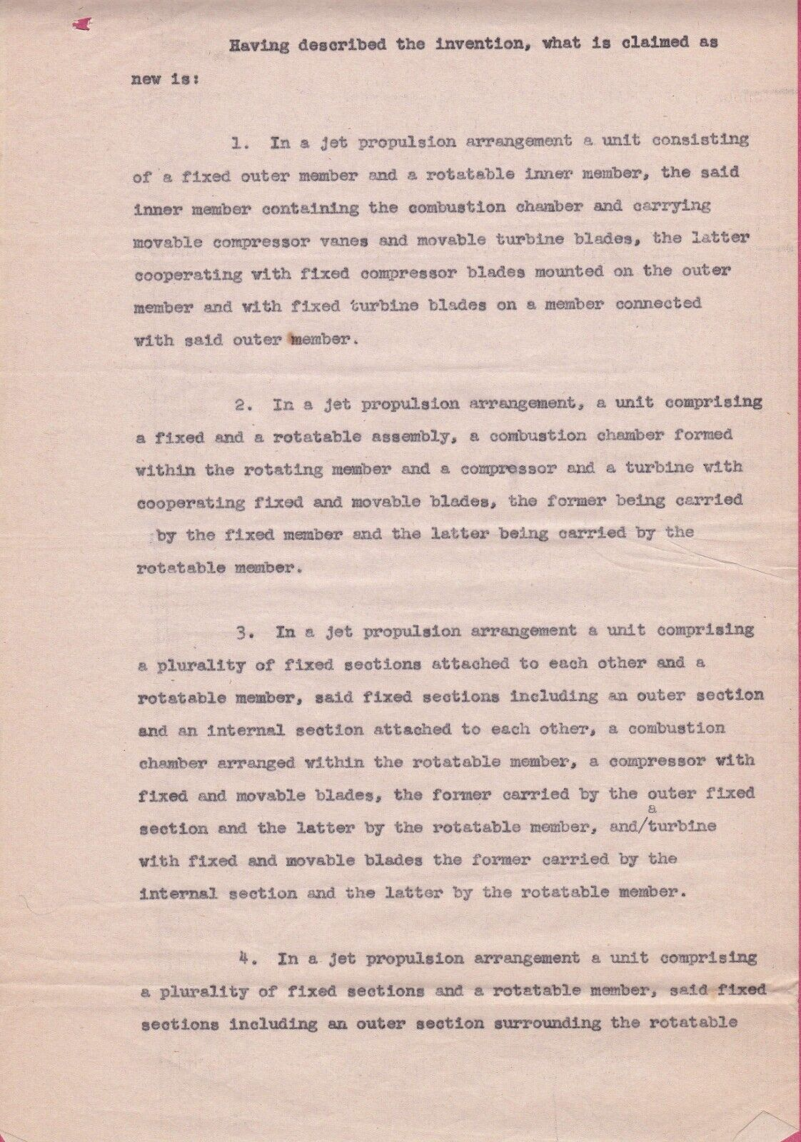 VTG Thermo-Jet Pulse Jet Engine Inventor Documentation & Information, no engine