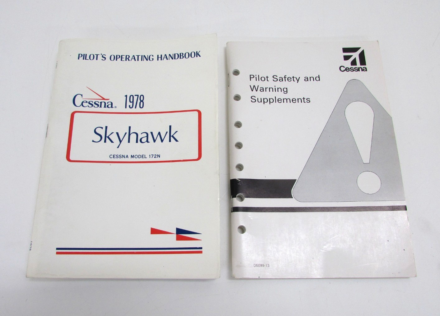CESSNA 1978 SKYHAWK PILOTS OPERATING HANDBOOK, SAFETY / WARNING SUPPLEMENTS