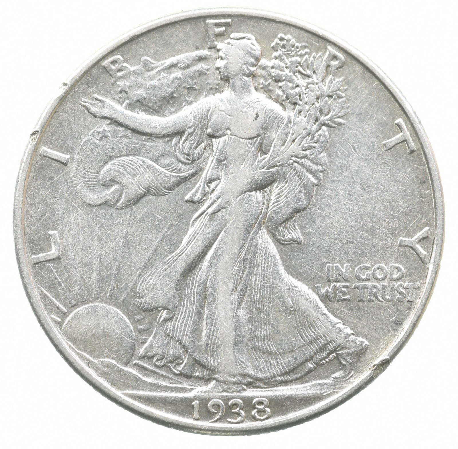 1938-D Walking Liberty Half Dollar *8862