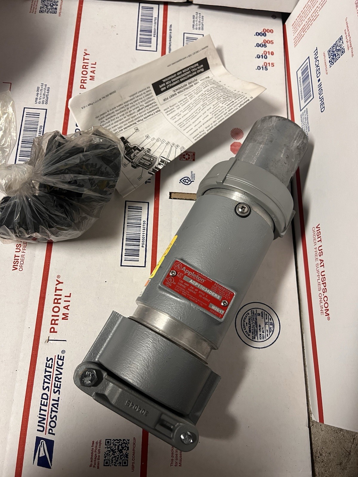 ACP15034DERS Appleton Plug
