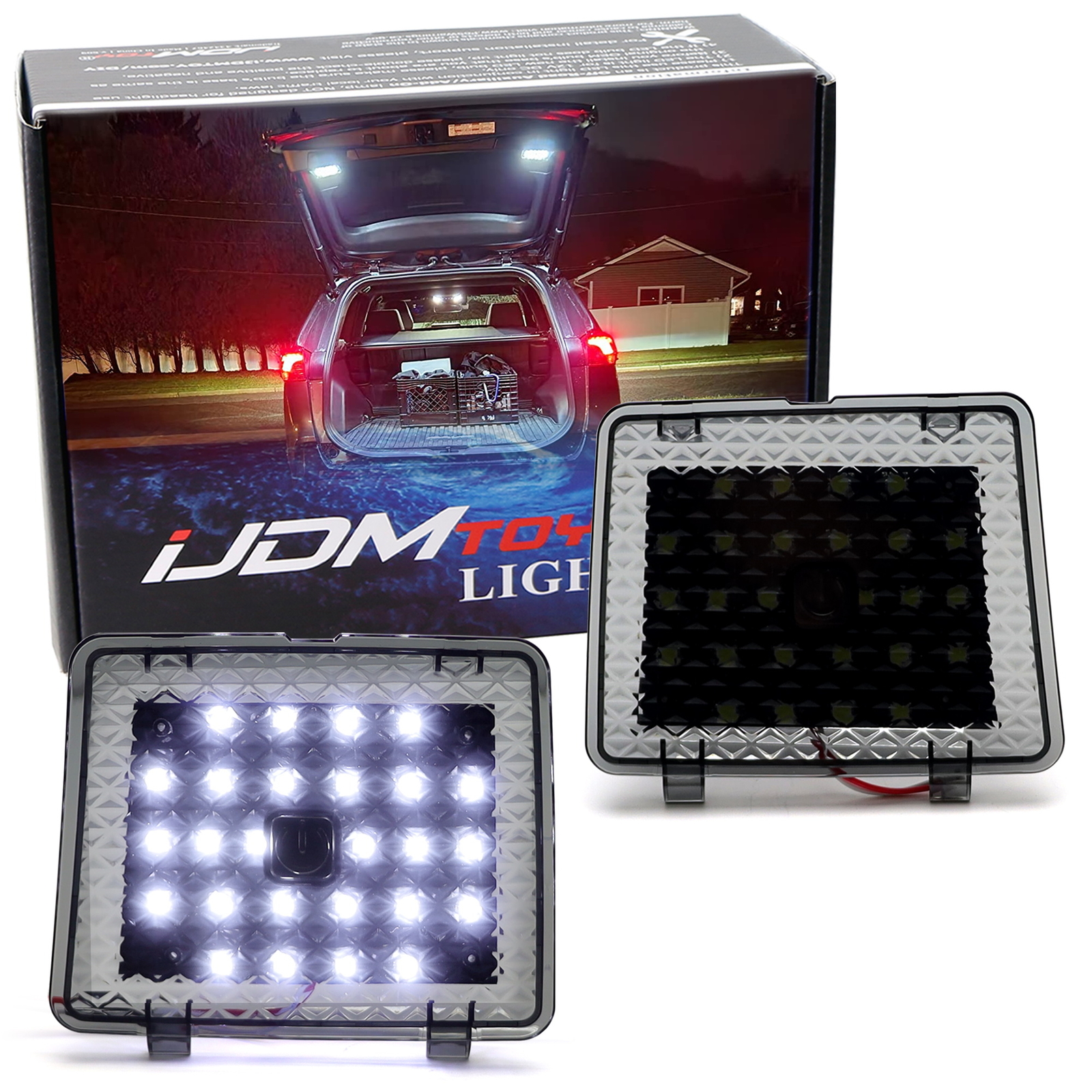 Full LED Rear Hatch Door Tailgate Lid Overhead Light Kit For Toyota 2019-25 RAV4