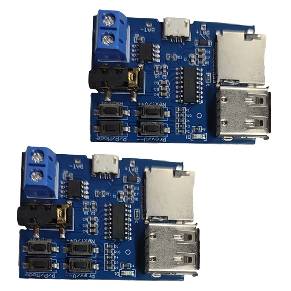 2X Mono MP3 USB Flash Drive Micro SD TF Card Player Decoding Amplifier Board HOT