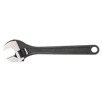 Protoblack™ Adjustable Wrench, 12 in L, 1-1/2 in Opening, Black Oxide  Products