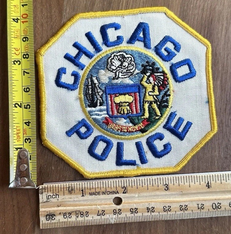 Chicago Police Patch Illinois Collectible Single Patch Law Enforcement
