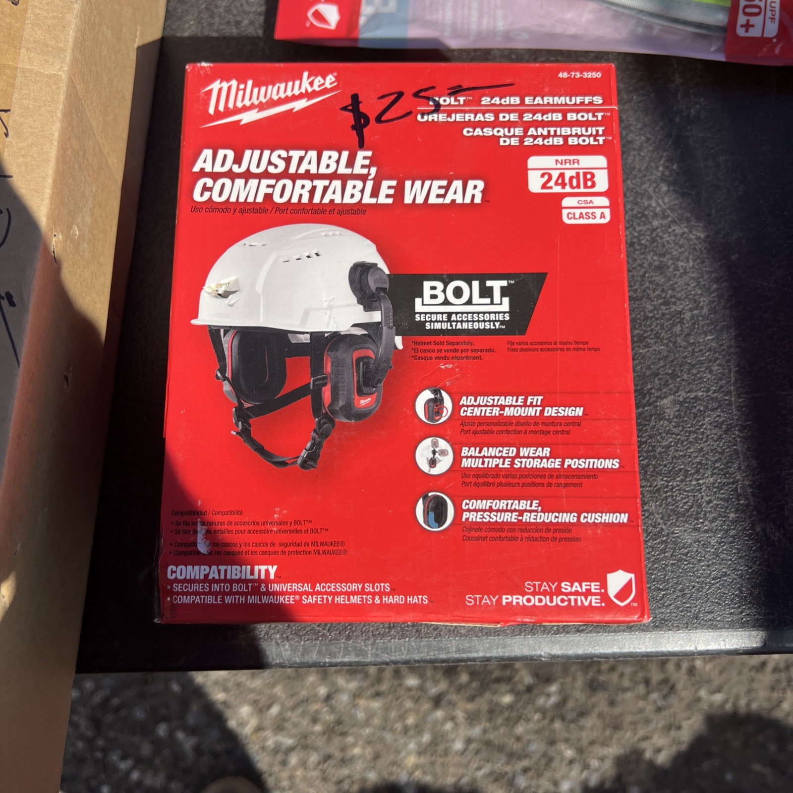 Milwaukee Tool 48-73-3250 Bolt 24Db Earmuffs