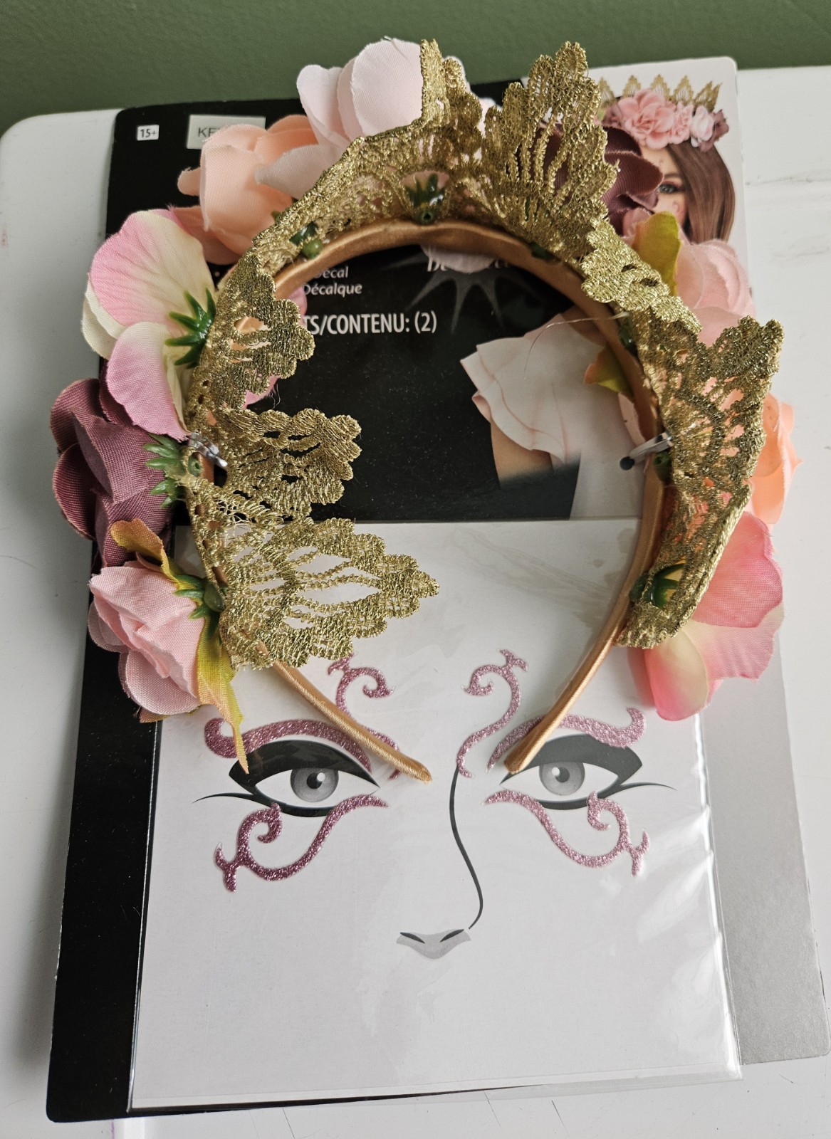 FAIRY HEADBAND AND MASK