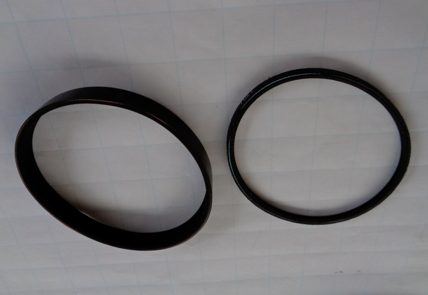 NEW BELT SET FOR RIDGID R4331 THICKNESS PLANER BLADE DRIVE BELT + DUST FAN BELT
