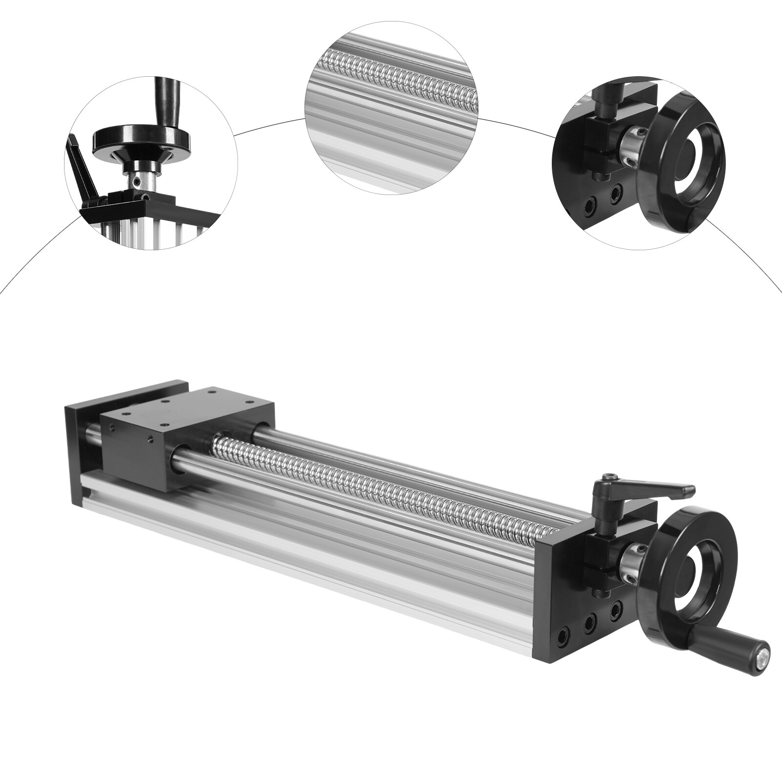 Manual Sliding Table Linear Guide Rail Stage Actuator Ball Screw Motion Table