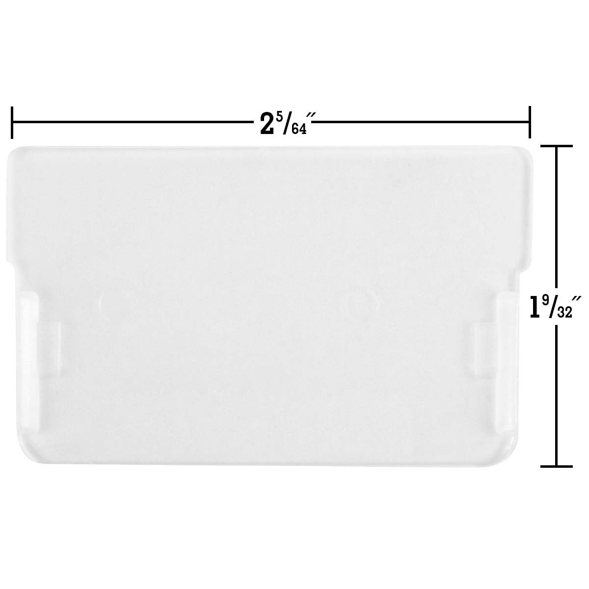 Plastic Dividers for Drawers, Storage Inserts, Organizer, 16-Pack, Clear