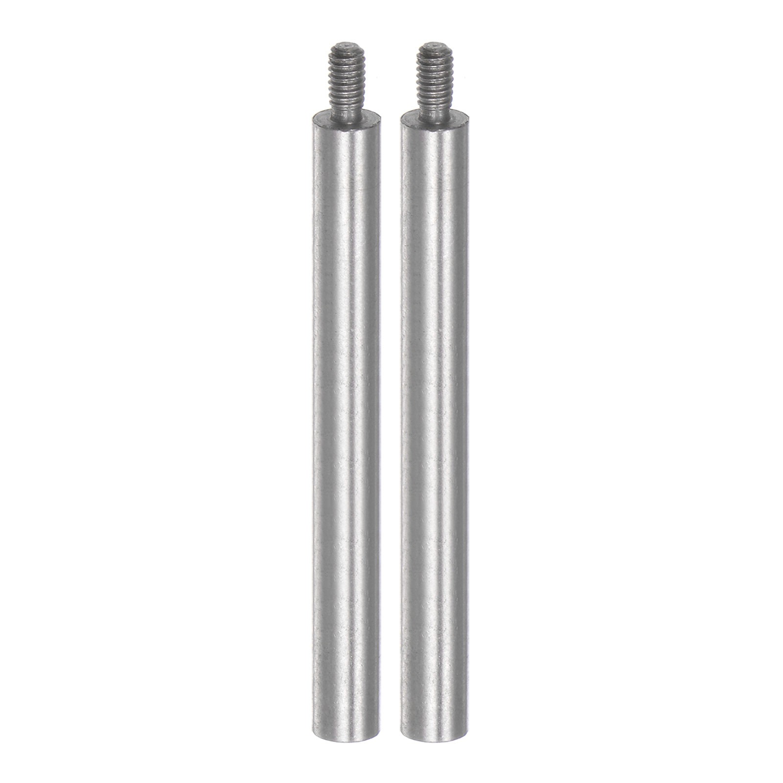 2pcs Dial Digital Indicator Extension Stem Rod 4.5mm Dia M2.5 Thread HSS 100mm