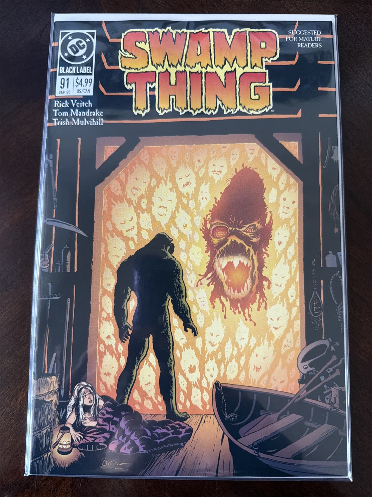 SWAMP THING 1989 #4 (OF 4) CVR A RICK VEITCH (MR) DC COMICS