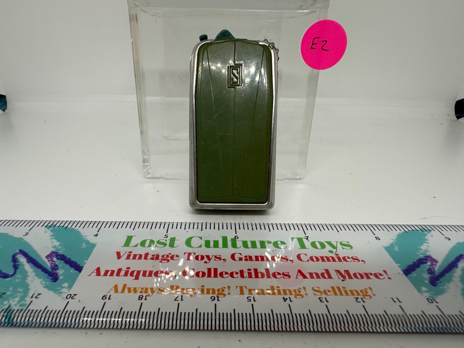 Vintage 1950s Sonotone Hearing Aid Model 612 Green Device Only LotE2
