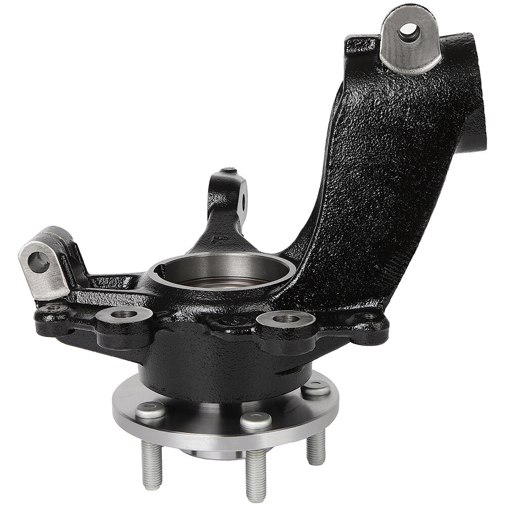 Front Left Right (2) Wheel Hub Bearing Steering Knuckle For Ford Focus 2012-2018